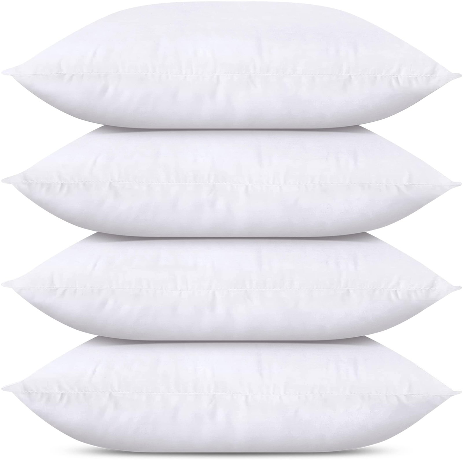 Version 1.0.0 Utopia Bedding Throw Pillows (Set of 4, White), 14 x 20 Inches Pillows for Sofa, Bed and Couch Decorative Stuffer Pillows - Image 1